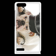 Coque Huawei Ascend G6 Bulldog village people