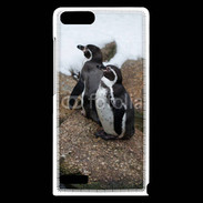 Coque Huawei Ascend G6 2 pingouins