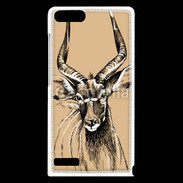 Coque Huawei Ascend G6 Antilope mâle en dessin