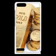 Coque Huawei Ascend G6 Lingot et pièces d'or