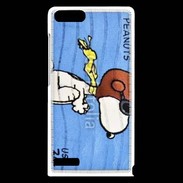 Coque Huawei Ascend G6 Snoopy timbre poste