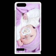 Coque Huawei Ascend G6 Amour de bébé en violet