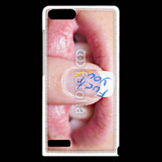 Coque Huawei Ascend G6 Fuck you 5