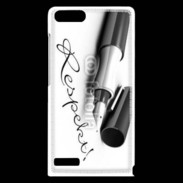 Coque Huawei Ascend G6 Respect en écriture
