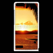 Coque Huawei Ascend G6 Fin de journée sur plage Bahia au Brésil