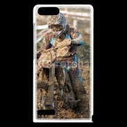 Coque Huawei Ascend G6 Moto cross dans la boue 15