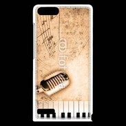 Coque Huawei Ascend G6 Dirty music background