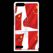Coque Huawei Ascend G6 drapeau Chinois