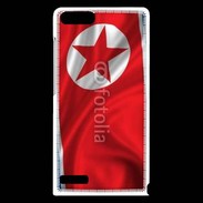 Coque Huawei Ascend G6 Drapeau Corée du Nord