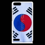 Coque Huawei Ascend G6 Drapeau Corée du Sud