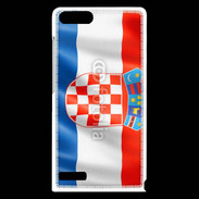 Coque Huawei Ascend G6 Drapeau Croatie