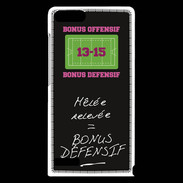 Coque Huawei Ascend G6 Mêlée relevée Bonus offensif-défensif Noir