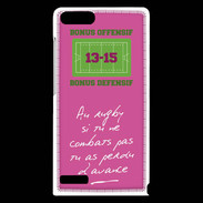 Coque Huawei Ascend G6 Le combat Bonus offensif-défensif Rose