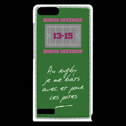 Coque Huawei Ascend G6 Les potes Bonus offensif-défensif Vert
