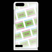 Coque Huawei Ascend G6 Dégradé Bonus Offensif-défensif Blanc