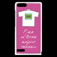 Coque Huawei Ascend G6 Bonus offensif-Défensif Adjoint terrain Rose