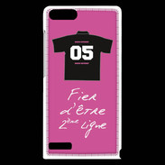 Coque Huawei Ascend G6 Deuxième ligne D Bonus offensif Rose 2