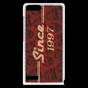 Coque Huawei Ascend G6 Since crane rouge 1997