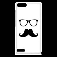 Coque Huawei Ascend G6 moustache 3