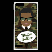 Coque Huawei Ascend G6 Mister Soldier Black