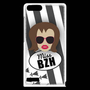 Coque Huawei Ascend G6 Miss Bretagne Chatain
