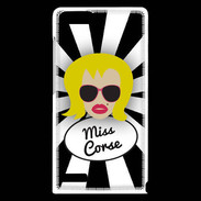 Coque Huawei Ascend G6 Miss Corse Blonde