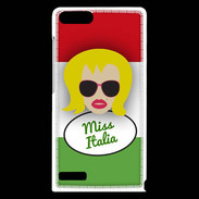 Coque Huawei Ascend G6 Miss Italie Blonde