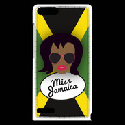 Coque Huawei Ascend G6 Miss Jamaica Black