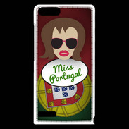 Coque Huawei Ascend G6 Miss Portugal Chatain
