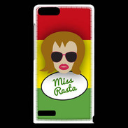 Coque Huawei Ascend G6 Miss Rasta Rousse