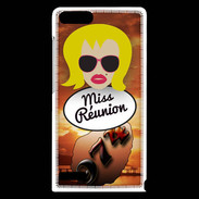 Coque Huawei Ascend G6 Miss Réunion Blonde
