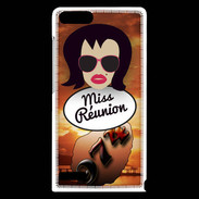 Coque Huawei Ascend G6 Miss Réunion Brune