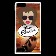 Coque Huawei Ascend G6 Miss Réunion Chatain