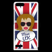 Coque Huawei Ascend G6 Miss UK Rousse