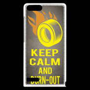 Coque Huawei Ascend G6 Keep Calm and Burn Out Gris