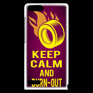 Coque Huawei Ascend G6 Keep Calm and Burn Out Rose