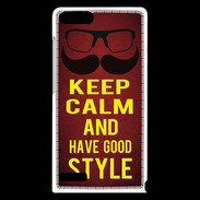 Coque Huawei Ascend G6 Keep Calm and Have a good Style Rouge