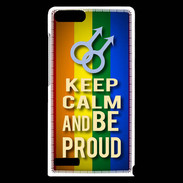 Coque Huawei Ascend G6 Keep Calm and Be Proud mens Gay