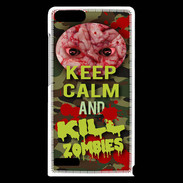 Coque Huawei Ascend G6 Keep Calm and Kill Zombies camouflage