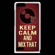 Coque Huawei Ascend G6 Keep Calm and Mix That Rouge