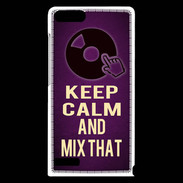 Coque Huawei Ascend G6 Keep Calm and Mix That Violet