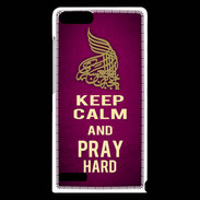 Coque Huawei Ascend G6 Keep Calm and Pray Muslim Rose