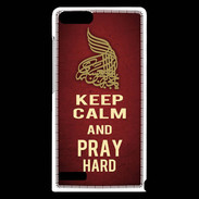 Coque Huawei Ascend G6 Keep Calm and Pray Muslim Rouge