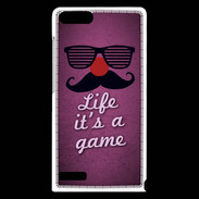 Coque Huawei Ascend G6 Life It's a game Rose ZG