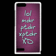 Coque Huawei Ascend G6 LOL MDR Rose ZG