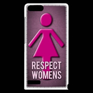 Coque Huawei Ascend G6 Respect Women ZG