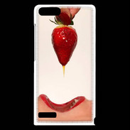 Coque Huawei Ascend G6 Plaisir et fraise PR20