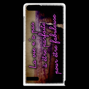 Coque Huawei Ascend G6 Vie Parfaite ZG
