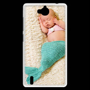 Coque Huawei Ascend G740 Bébé Sirène