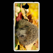 Coque Huawei Ascend G740 Automne et Hérisson